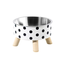 Elevated Cat Feeder Bowl - Anti-Choking Raised Food & Water Bowl with Stand