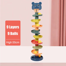 Rolling Ball Tower – Stacking & Spinning Puzzle Toy