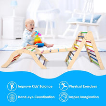 5-in-1 Foldable Wooden Montessori Climbing Set – Arch, Ladder, Ramp & Jungle Gym for Fun Indoor Play