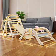 5-in-1 Foldable Wooden Montessori Climbing Set – Arch, Ladder, Ramp & Jungle Gym for Fun Indoor Play