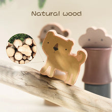 Montessori Wooden Animal Stacking Toy - Educational Balance Blocks Game for Kids & Babies