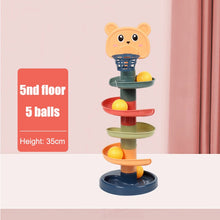 Rolling Ball Tower – Stacking & Spinning Puzzle Toy