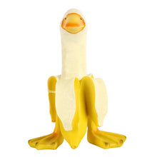 Banana Duck Art Ornament – Quirky Desktop Craft Statue for Home Décor