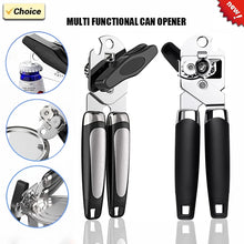 Multifunctional Stainless Steel Can Opener – Professional Manual Side-Cut Tin Opener