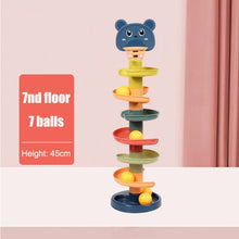 Rolling Ball Tower – Stacking & Spinning Puzzle Toy