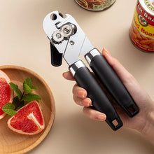 Multifunctional Stainless Steel Can Opener – Professional Manual Side-Cut Tin Opener