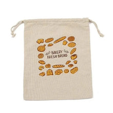 Reusable Linen Bread Bags – Large, Washable, Unbleached Storage