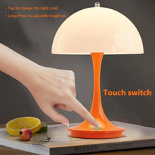 Minimalist LED Touch Sensor Table Lamp – Rechargeable Night Light for Home & Decor