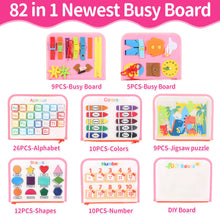 Montessori Busy Board – Educational Toy for Toddlers