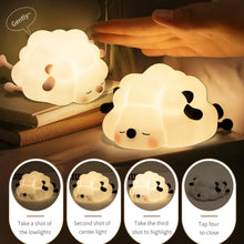 New Night Lights Cute Sheep Panda  USB Rechargeable