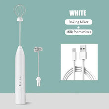 USB Rechargeable 2-in-1 Electric Egg Beater & Mini Blender – Perfect for Coffee, Whisking, Mixing