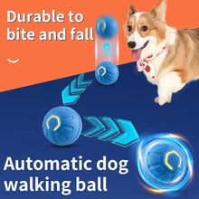 Smart Interactive Dog Toy Ball – USB Rechargeable Automatic Moving & Bouncing Ball for Puppies