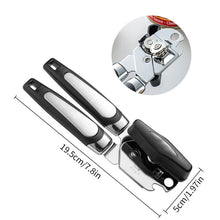 Multifunctional Stainless Steel Can Opener – Professional Manual Side-Cut Tin Opener