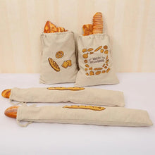 Reusable Linen Bread Bags – Large, Washable, Unbleached Storage