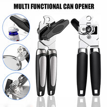 Multifunctional Stainless Steel Can Opener – Professional Manual Side-Cut Tin Opener