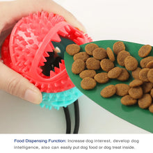 Interactive Large Dog Toy – Suction Cup Rope Ball with Slow Feeder, Chew & Teeth Cleaning