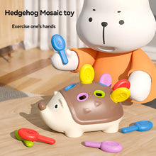 Children's Colorful Splice Hedgehog – Learning Toy