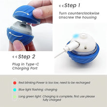 Smart Interactive Dog Toy Ball – USB Rechargeable Automatic Moving & Bouncing Ball for Puppies