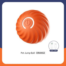 Smart Interactive Dog Toy Ball – USB Rechargeable Automatic Moving & Bouncing Ball for Puppies