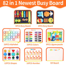 Montessori Busy Board – Educational Toy for Toddlers