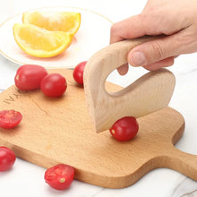 Kids' Wooden Safety Knife Montessori – Cute Shape Kitchen Tool for Cutting Fruits & Vegetables